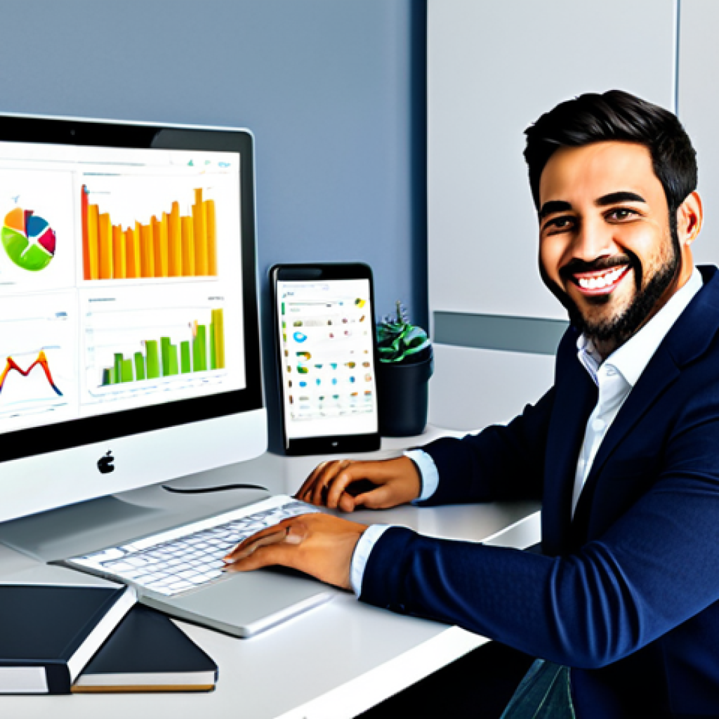Blog Success Visualization**
"A vibrant and modern digital illustration representing a successful blog. It shows a fully clothed, smiling person sitting at a clean desk with a laptop displaying a blog interface. Graphs indicating increasing website traffic are visible in the background. The scene includes social media icons and keywords like 'SEO,' 'Content,' and 'Engagement' floating around, symbolizing key success factors. Professional digital art, perfect anatomy, natural proportions, appropriate content, safe for work, family-friendly, fully clothed."
**