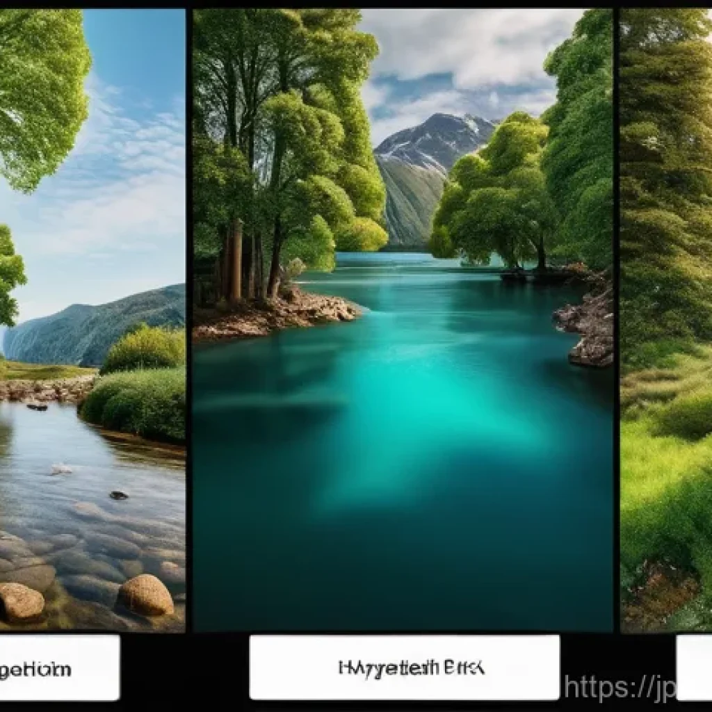 미래형 크리에이티브 공간 - Here are three image generation prompts in English, based on the provided text: