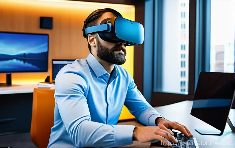 미래형 크리에이티브 공간 - Prompt 1: Immersive Sensory Workspace** 미래형 크리에이티브 공간 - Prompt 1: Immersive Sensory Workspace**